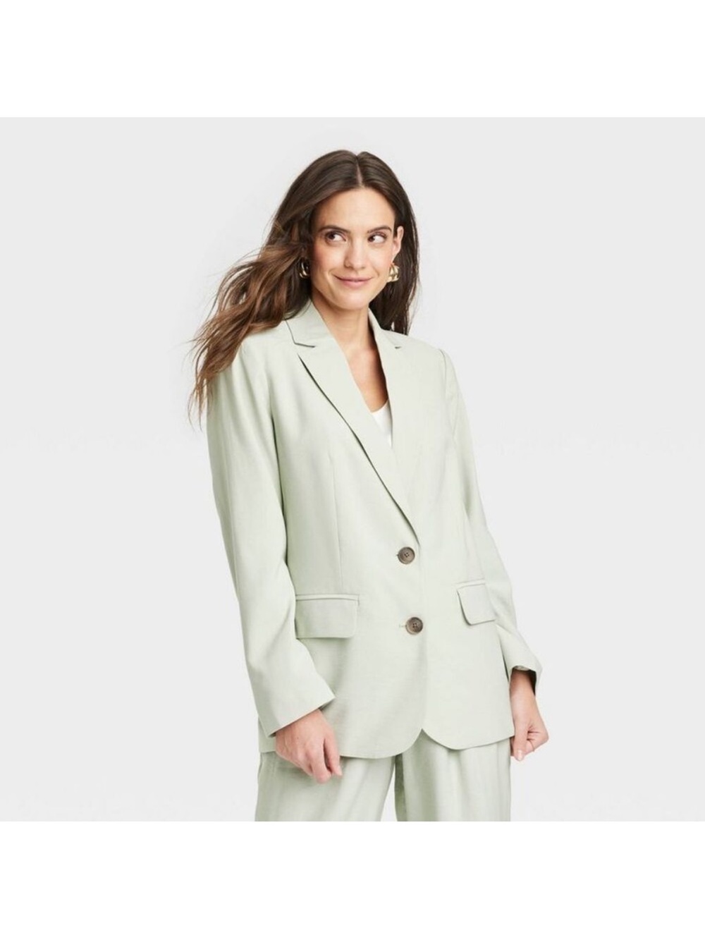 A New Day light green Spring Blazer